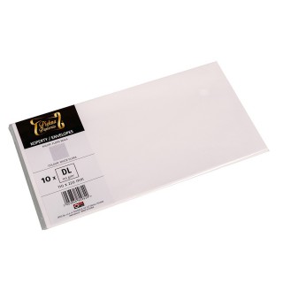 Quality envelopes - O.Envelope DL - FLORA - 120 g/m² - 10 pieces