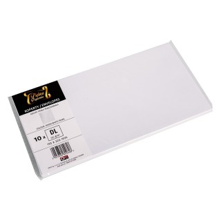 Koperta ozdobna - O.Koperta DL - PERŁA - 120 g/m² - 10 sztuk