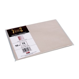 Koperta ozdobna - O.Koperta C6 - PERŁA - 120 g/m² - 10 sztuk
