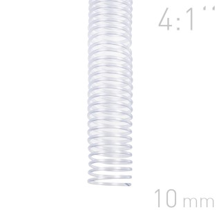 4:1 pitch plastic binding coils - O.COIL - A4