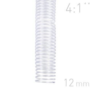 4:1 pitch plastic binding coils - O.COIL - A4