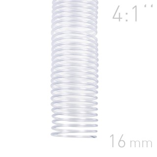 4:1 pitch plastic binding coils - O.COIL - A4