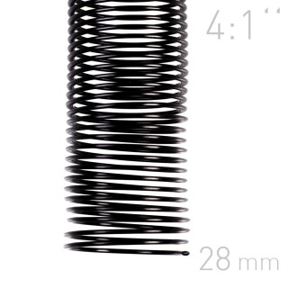 4:1 pitch plastic binding coils - O.COIL - A4