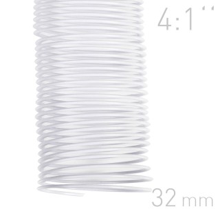 4:1 pitch plastic binding coils - O.COIL - A4