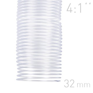4:1 pitch plastic binding coils - O.COIL - A4