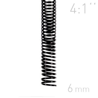 4:1 pitch plastic binding coils - O.COIL - A4