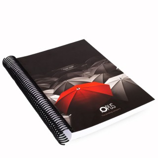 4:1 pitch plastic binding coils - O.COIL - A4