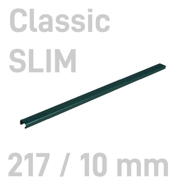 Kanał oklejany Kanał oklejany - O.CHANNEL Classic SLIM - 217 mm (A4+ poziomo, A5+ pionowo) - 10 sztuk - 10 mm - zielony