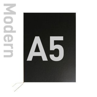 Okładka na dyplom - O.Presentation Cover Modern - 216 x 146 mm (A5  pionowa) - 10 sztuk - czarny