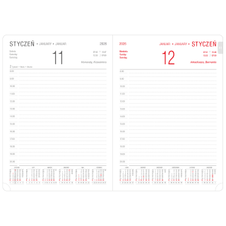Kalendarz - O.DIARY Neptun - A4 (2026)