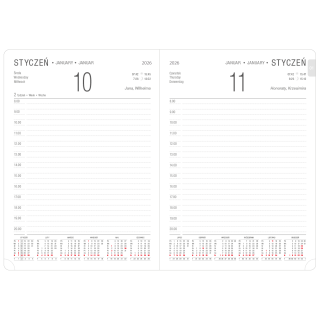 Kalendarz - O.DIARY Neptun - A4 (2026)