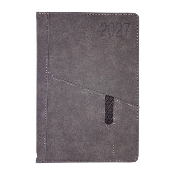 Kalendarz A5 Kalendarz - O.DIARY Saturn - A5 (2027) - czarny