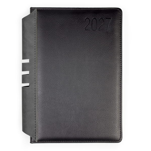 Kalendarz A5 Kalendarz - O.DIARY Jowisz- A5 (2027) - czarno-czarny