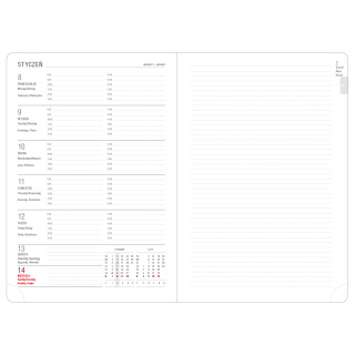 Kalendarz - O.DIARY Uran - B5 (2027)