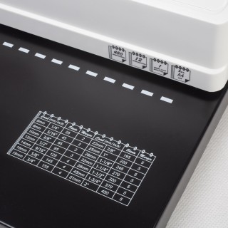 Binding equipment for plastic combs - OPUS Junior Max