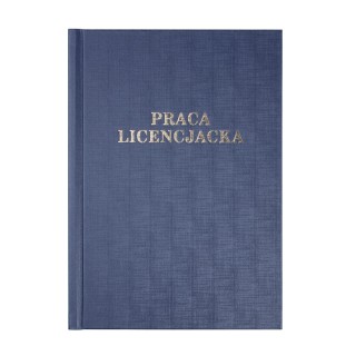 Okładka twarda z napisem - O.HARD Classic - 304 x 212 mm (A4+ pionowa) - Praca Licencjacka - 10 sztuk