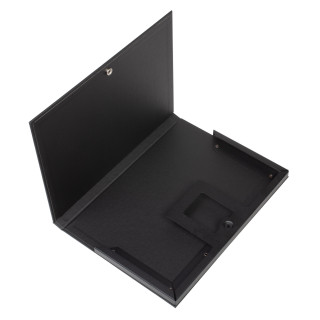 Presentation box for documents - PresentationBOX+ Modern - 320 x 235 mm (A4+ portrait) - black - 10 pieces