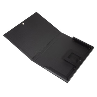 Presentation box for documents - PresentationBOX+ Modern - 320 x 235 mm (A4+ portrait) - black - 10 pieces
