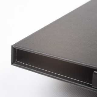 Presentation box for documents - PresentationBOX+ Modern - 320 x 235 mm (A4+ portrait) - black - 10 pieces