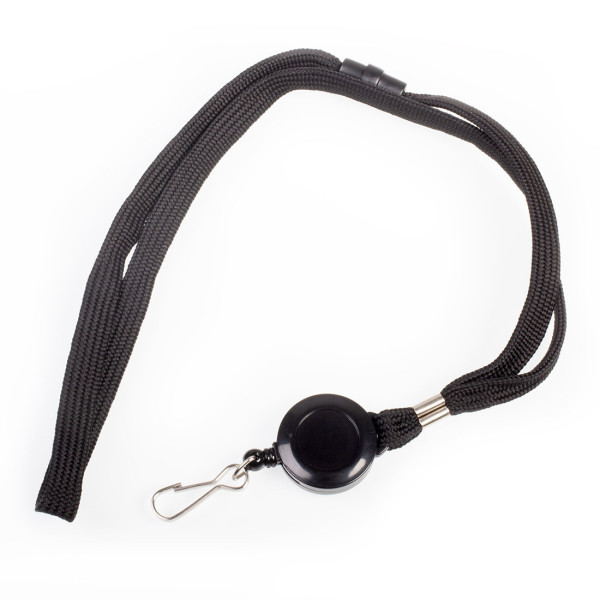 Smycze z rozwijaną linką zakończone karabińczykiem - O.LANYARD REEL 1