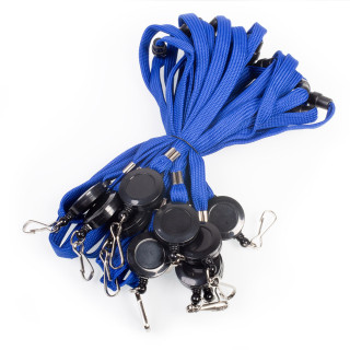 Smycze z rozwijaną linką zakończone karabińczykiem - O.LANYARD REEL 1