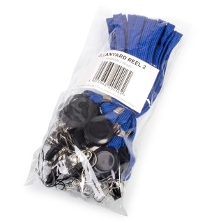 Smycze z rozwijaną linką zakończone pętelką - O.LANYARD REEL 2