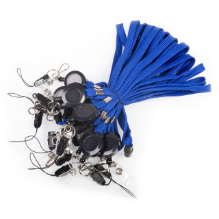 Smycze z rozwijaną linką zakończone pętelką - O.LANYARD REEL 2