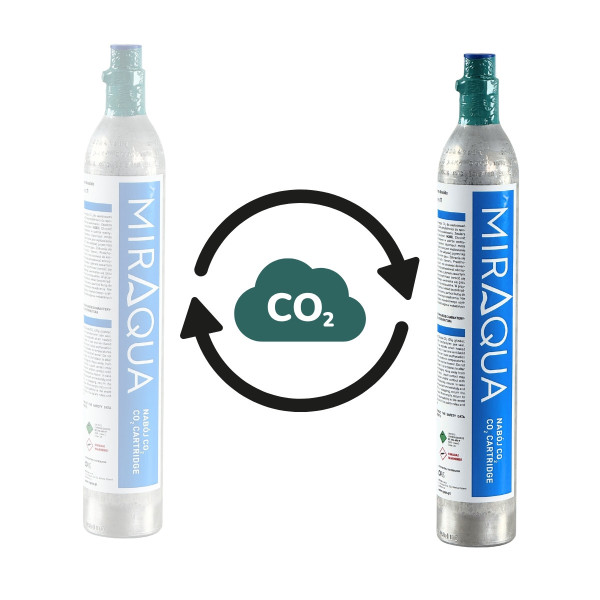 Nabój CO₂ OPUS MIRAQUA z wymianą