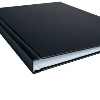 Hard cover - O.DIPLOMAT Modern 02 (A4+ portrait) - 10 pieces - black