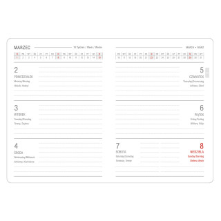 Kalendarz - O.DIARY Eris - A6 (2026)