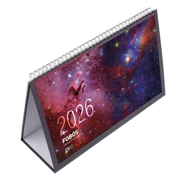 Kalendarz biurkowy - O.DIARY Fobos - A4 (2026)