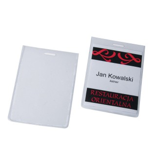 ID card/badge holder - O.BADGE HOLDER - 75 x 105 mm - 100 pieces