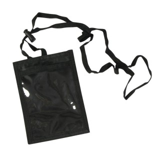 Soft ID card/badge holder with strap - O.BADGE HOLDER - 105 x 145 mm - 10 pieces