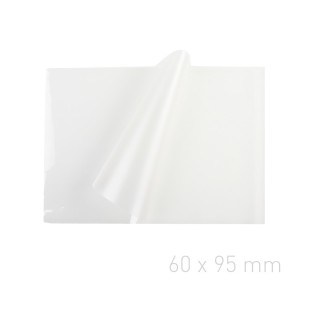 Transparent matt laminating pouches - O.POUCH Matt / Matt - 100 µm - 100 pieces