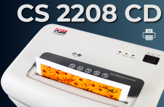 Shredder - OPUS CS 2208 CD / 2 x 12 mm