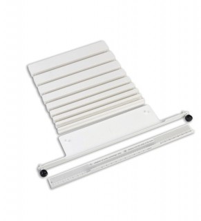 Jig for hot print stamping and embossing on channels for the Goldpress 5 equipment - O.GOLDCHANNEL BASE GP