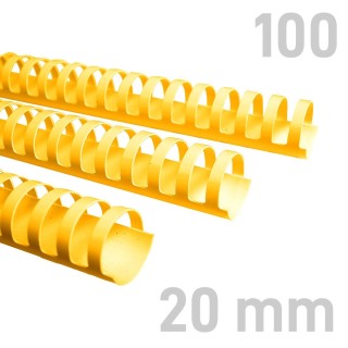 Grzbiety plastikowe - O.COMB Okrągłe - A4