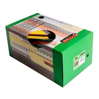 Grzbiety plastikowe - O.COMB Owalne - A4