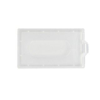 Rigid ID card/badge holder - O.BADGE HOLDER Vertical -90 x 55 mm - 50 pieces