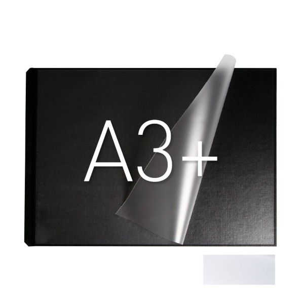 Hard cover with laminating pouch - O.pouchCOVER Classic Duplex A3+ - 10 pairs