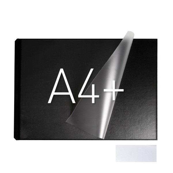 Hard cover with laminating pouch - O.pouchCOVER Classic Duplex A4+ - 10 pairs