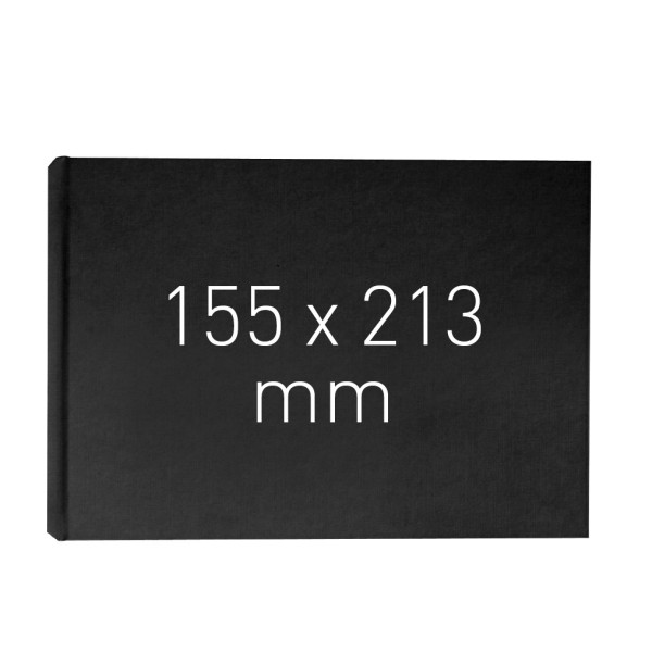 Okładka Okładka twarda - O.HARD COVER Classic Duplex - 155 x 213 mm (A5+ pozioma) - 10 par - czarny