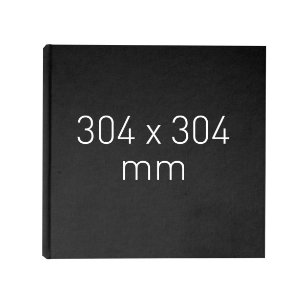 Okładka Okładka twarda - O.HARD COVER Classic Duplex - 304 x 304 mm (kwadratowa) - 10 par - czarny