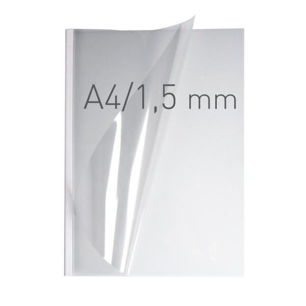 Transparent soft covers - O.EASY COVER Double Clear - 297 x 210 mm (A4 potrait)