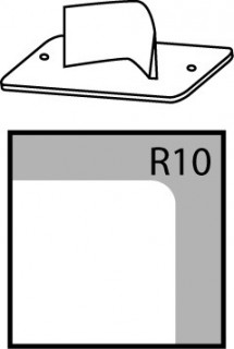 Module for the multiCREASE series equipment for rounding corners - O.CORNER CUTTER