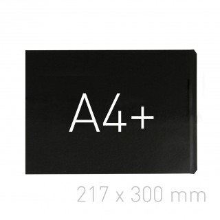 Hard cover - O.HARD COVER Modern 304 x 212 mm (A4+ portrait) - black - 10 pairs